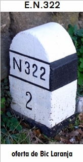E.N. 322 - Vila Real - Mateus - Constantim - So Cibro - So Martinho de Antas
 - Paos - Sabrosa - ... - Cheires - Sanfins do Douro - Favaios - Granja - Alij